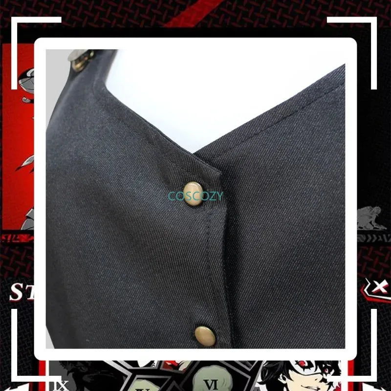 Game Cosplay Costume Queen Makoto Niijima Cosplay Costume Woman School Uniform Christmas Carnival Party Dress Wig Costumes SS69