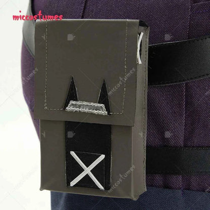 Miccostumes Wiomen's Clove Cosplay Costume Top and Jacket with Shorts and Tights Fullset