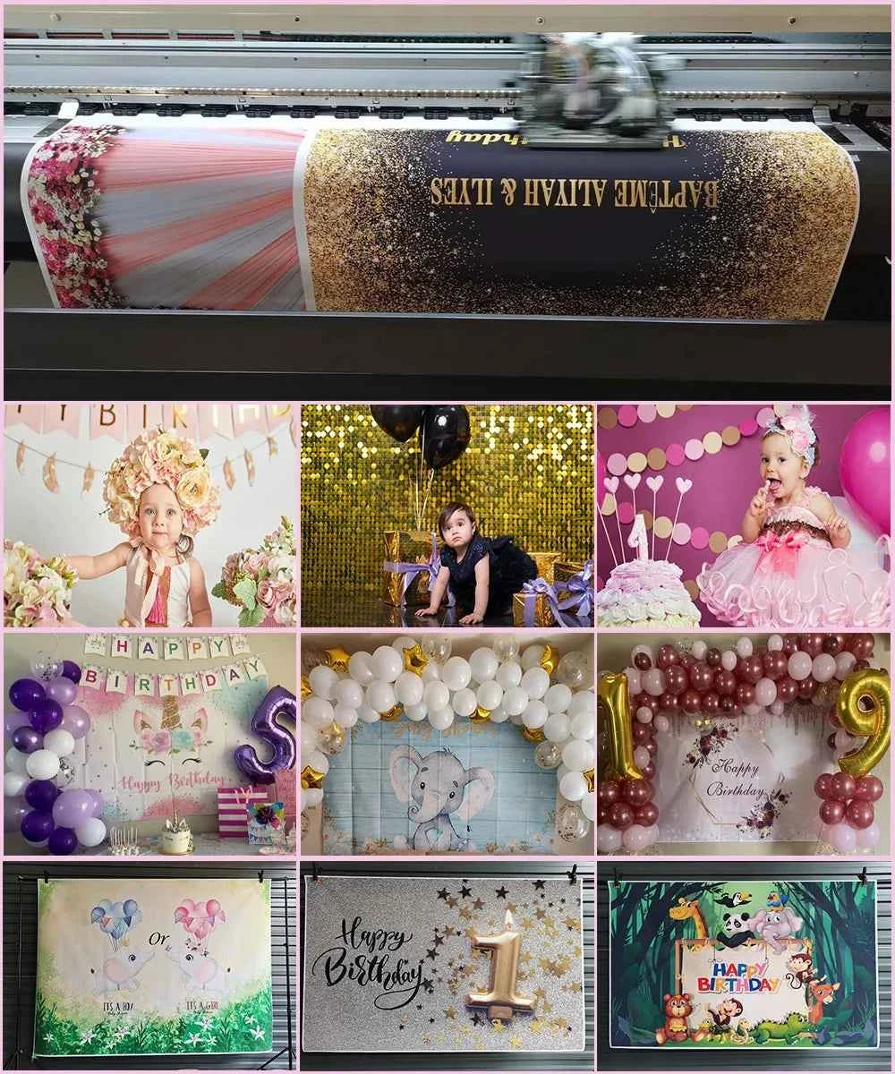 American TV Stranger Theme Background Lights Alphabet Episode Series Vinyl Banner Party Decoration Supplies Photo Prop Baby Gift