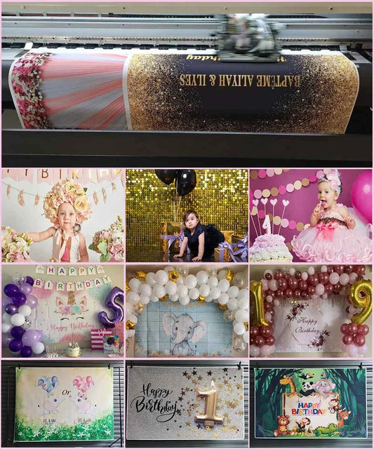 American TV Stranger Theme Background Lights Alphabet Episode Series Vinyl Banner Party Decoration Supplies Photo Prop Baby Gift