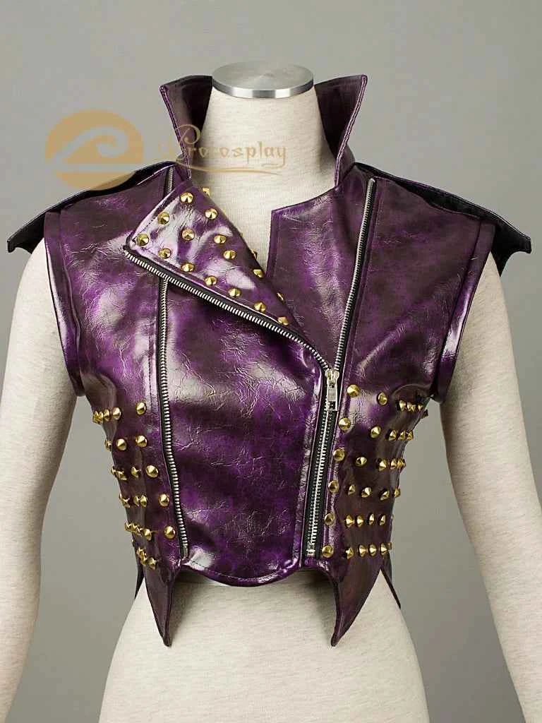 Mal Cosplay Costume Jacket Women Coat Role Play Halloween mp003805