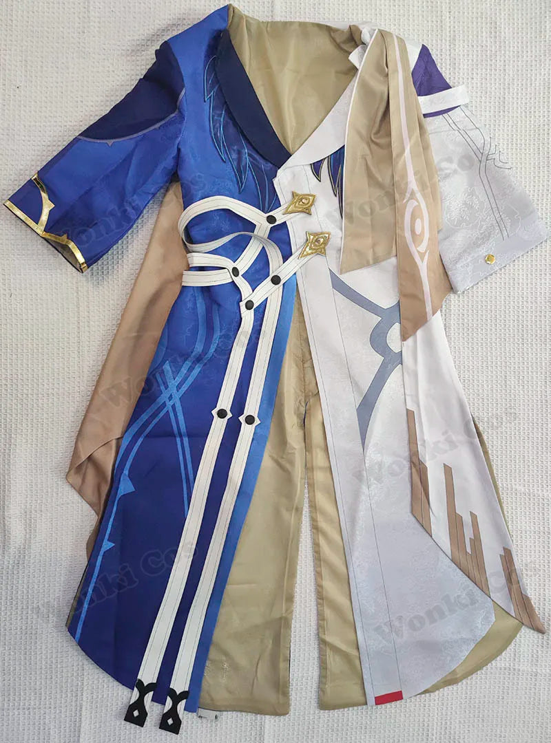 Star Rail Sunday Harmony New Skin Cosplay Costume Sunday Wig Hair Cosplay for Men Role Play Party Outfits SS69