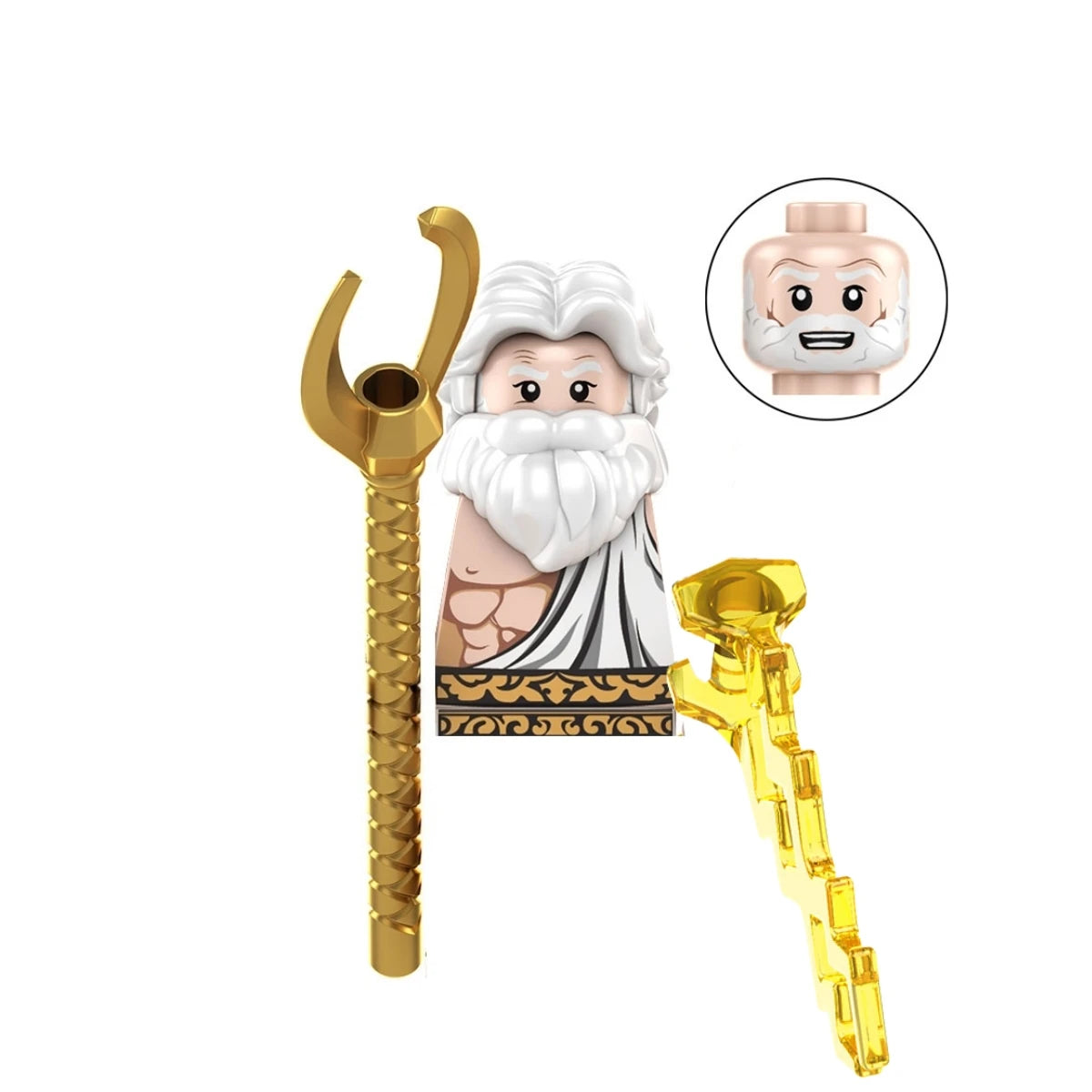 Blind Box TP1044 Mini Figure Greek Mythology Medusa Poseidon Zeus Building Blocks Jesus Hades Athena Building Block Model Toys