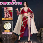 【Partial Ready For Ship】IN STOCK Boaa Hancockk Cosplay Costume Anime Cosplay 【XS-3XL】DokiDoki-SR Women Red Sexy Hancockk Wig