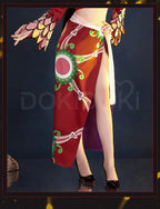 DokiDoki Boa Hancock Red Anime Cosplay Costume Set for Women