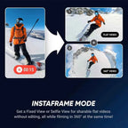 Insta360 X5 15m Waterproof Now arrival 72MP 360° Video X5 Action Camera New Wind Guard 185 mins Run Time Newest