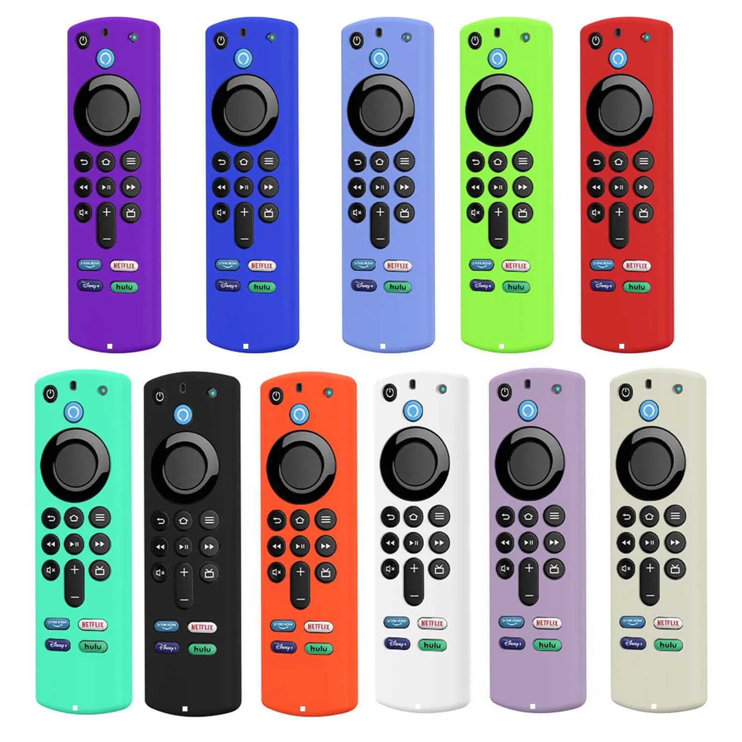 Silicone Protective Case for Fire Stick 4K MAX Remote - Glow