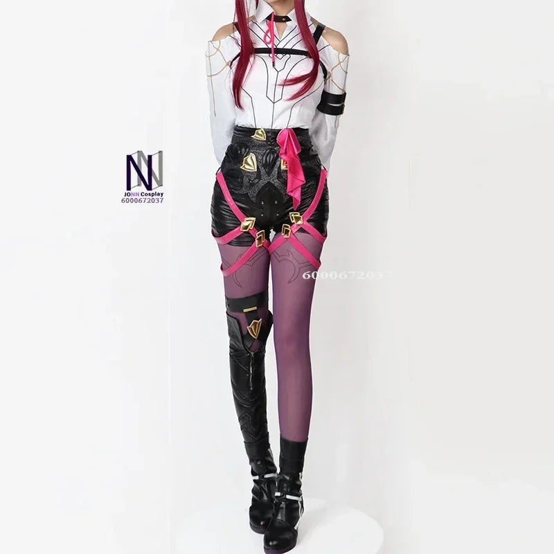 Kafka Honkai Star Rail Cosplay Costume Uniform Set for Women