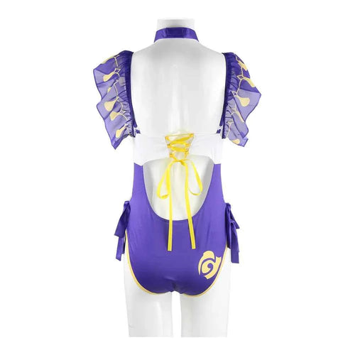 Genshin Impact Cosplay Swimsuit Miss Hina Lisa Hutao Raiden Shogun Sexy Bikini Women Anime Cosplay Costume