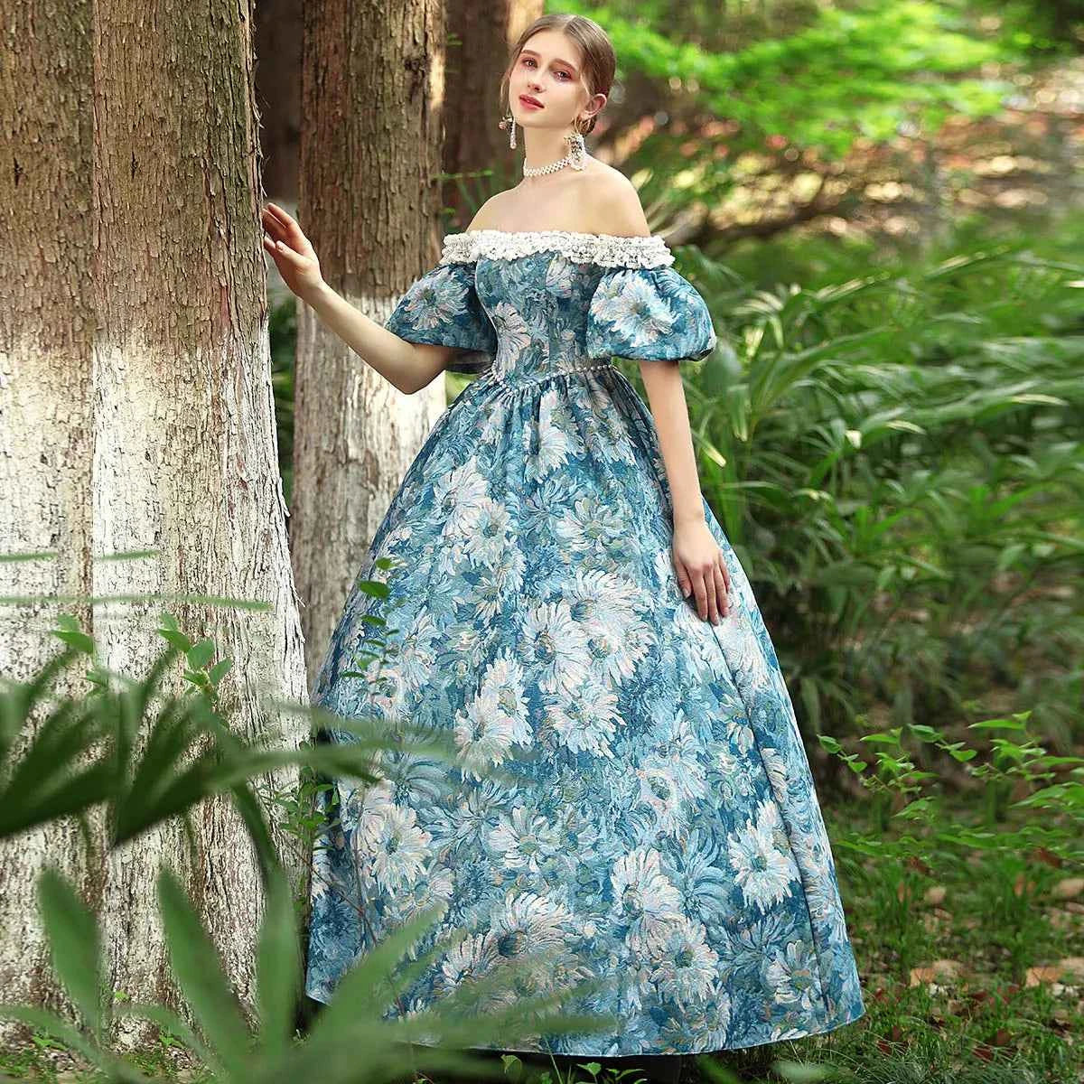 New Victorian Masquerade Ball Gown for Women, 18th Century, Marie Antoinette Costume, Historical Theater Clothing, Party Dress