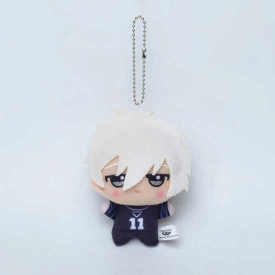 10cm New Blue Lock Plush Pendant KeyChain Isagi Yoichi Nagi Seishiro Mikage Reo Rin Itoshi Itoshi Sae Action Doll Toy Bag Gift SS69
