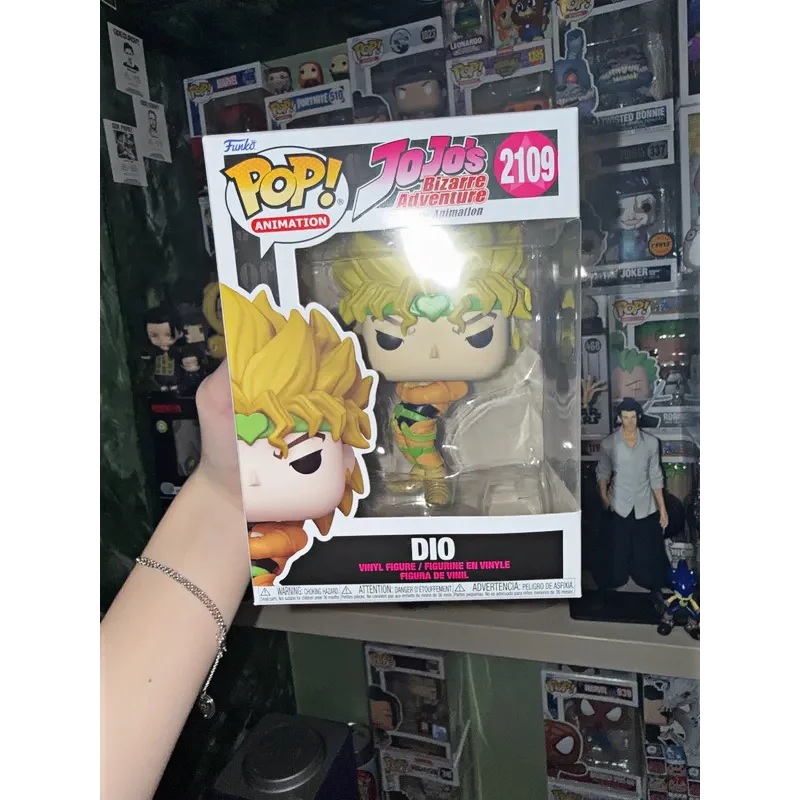 Funko POP Original JoJo's Bizarre Adventure Dio Brando #2109 Anime Figure - Limited Anime Collectible Gift for JoJo Fans