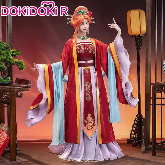 Gyokuyou Cosplay Costume Anime The Apothecary Diaries【XS-2XL】DokiDoki-R Women Red Dress Mao Mao Gyokuyou Cosplay Plus Size