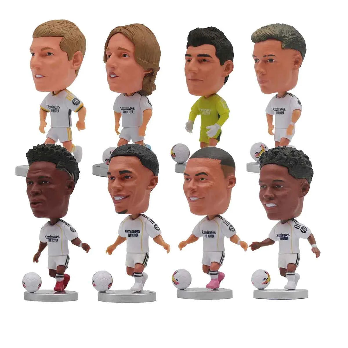 6.5cm HAALAND MODRIC RONALDO YAMAL 2.5in Team Activity Doll Toy Figurine