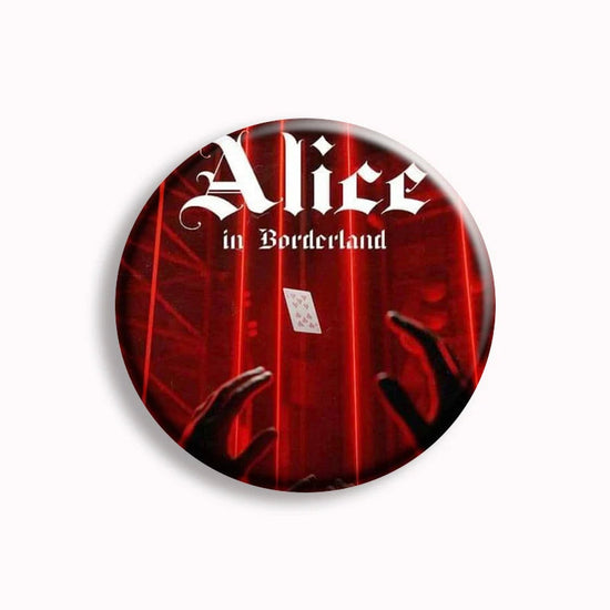 Hot Japan TV Alice in Borderland Soft Button Pin Chishiya Kuina Creative Game Over Brooch Badge Bag Decor Jewelry Fans Collect SS69 6.69 2 / 44mm(1.7in)