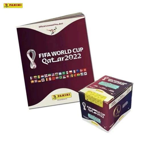 Panini Official FIFA World Cup Qatar 2022 Sticker Album Box, 50 Packets, Collect & Trade, Limited Edition