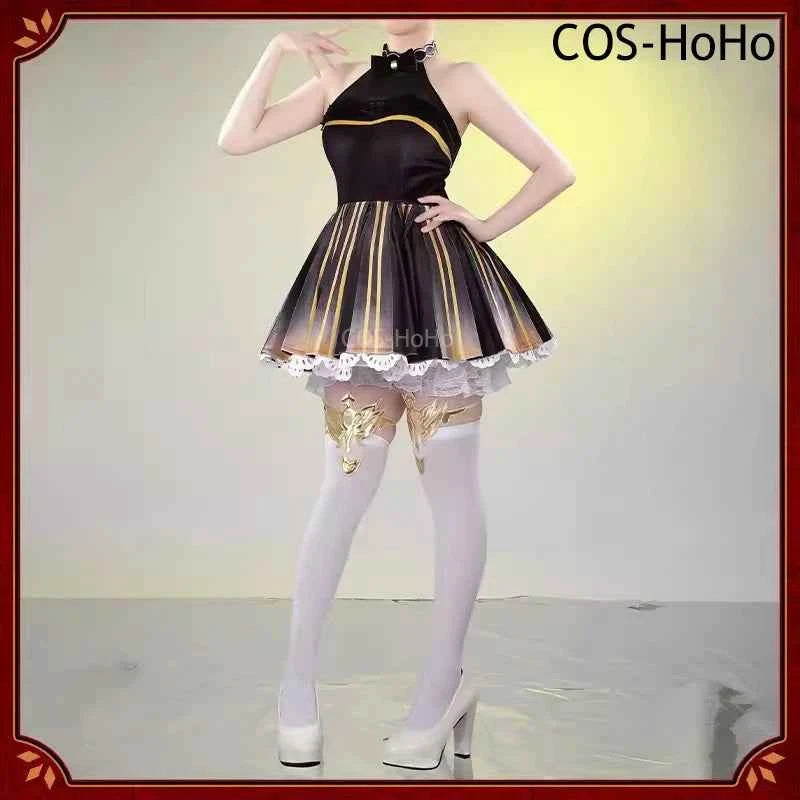 COS-HoHo Umamusume:Pretty Derby Gentildonna Game Suit Gorgeous Dress Uniform Cosplay Costume Halloween Party Role Play Outfit