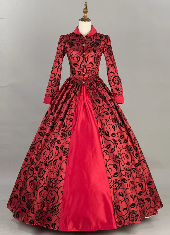 Victorian Masquerade Dresses for Women, Renaissance Dress, 18th Century, Baroque Rococo Marie Antoinette, Historical Clothing SS69