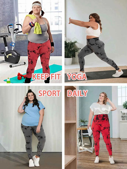 2 Pack Women's High Waisted Sexy Butt Lifting Seamless Solid Color Yoga Leggings Elastic And Breathable Fitness Sports Pants