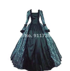 Victorian Marie Antoinette Ball Gown - Satin Lace Costume