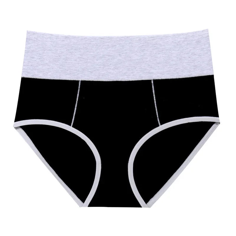 Underwear Women High Waist Woman Panties Cotton Underpants Tighten The Abdomen Panties Women Plus Size XXXXXL Female Underwear SS69 8.69 Black / S(waist 68-72cm) / 1pc