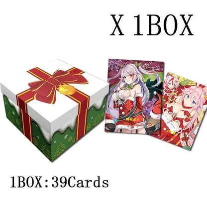 Goddess Story Collection Cards Board Playing Games Carts Paper Kids Toys Anime Gift Table Christmas Brinquedo