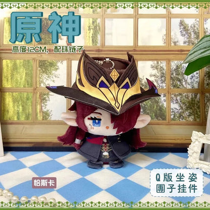 Alice Genshin Impact Plush Doll Sandrone Columbina Yae Miko Arlecchino Nicole Lohen Linnea Game Cosplay Stuffed Toy Illuga Gift