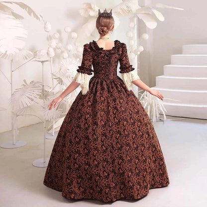 New Victorian Masquerade Ball Gown for Women, 18th Century, Marie Antoinette Costume, Historical Theater Clothing, Party Dress