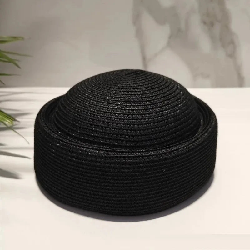 Women's Fashion Papyrus Beret Hat - Breathable Summer Sun Cap