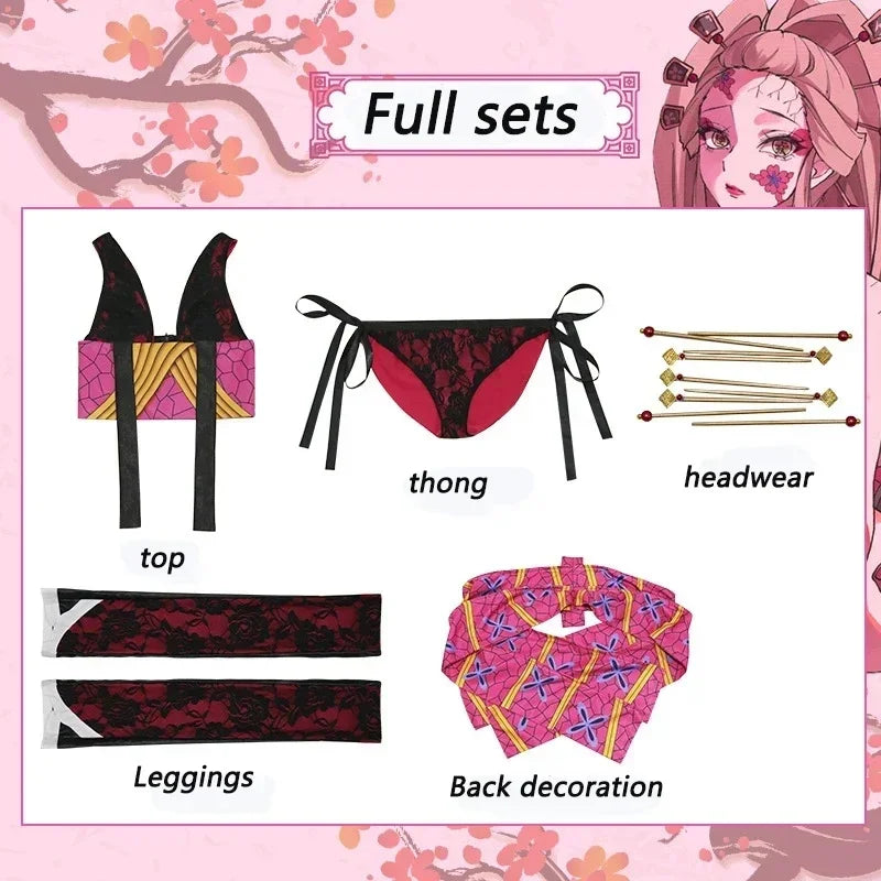 Demon Slayer Daki Cosplay Costume for Women - Anime Outfit