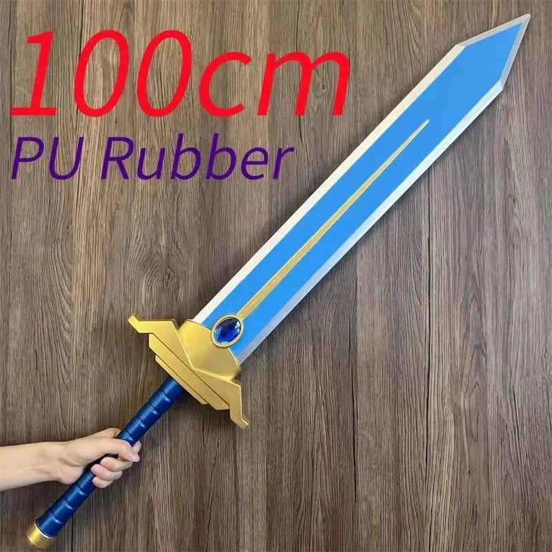 1:1 Magic Wand Beyond Journey's End Cosplay Knife Greatsword Role Playing Weapons Model Safety PU Rubber Gift Toy