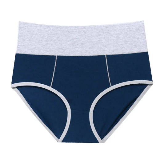 Underwear Women High Waist Woman Panties Cotton Underpants Tighten The Abdomen Panties Women Plus Size XXXXXL Female Underwear SS69 8.69 Blue / L(waist 76-80cm) / 1pc