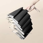 Reverse Folding Umbrellas Double Bones Black Glue Automatic Sunshade Sunscreen Rain Umbrella Strong Wind Resistance