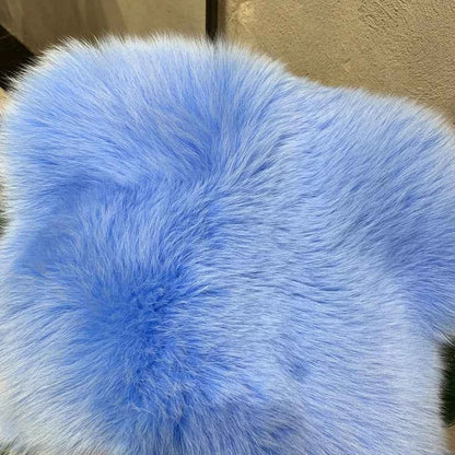 Real Fox Fur Coat for Women, Long Jacket, Warm Cloth, Natural Fur, Ladies, Winter, 22-06