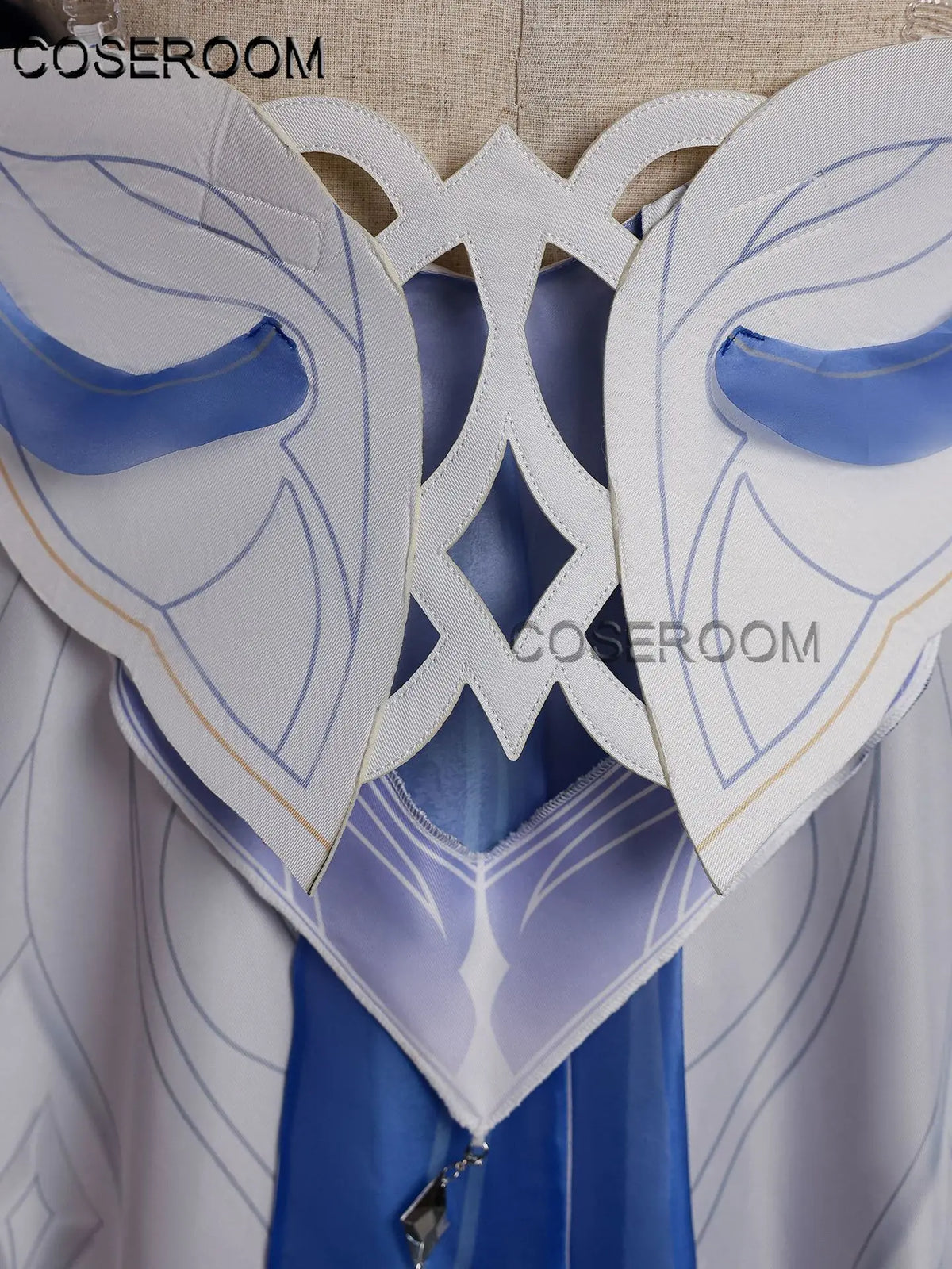 Genshin Impact Columbina Cosplay Costume Polyester Uniform for Women