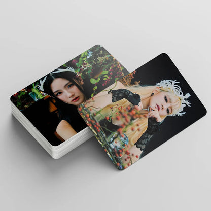 KPOP 55cards/set (G) I-DLE Album Card I FEEL Album GIDLE Ye Shuhua MINNIE Printed Photo Card LOMO Card Gift For Girls Collection SS69