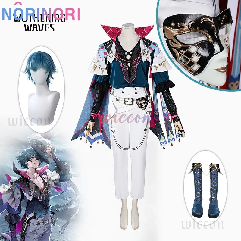 Brant Cosplay Game Wuthering Waves Brant Cosplay Costume Suit Carnival Halloween Comic Con Animation Party Outfit Wig SS69