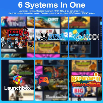 12TB Retro Gaming HDD with Hyperspin&Launchbox&Retrobat&Playnite OS for PS3/PS2/PS/SWITCH/N64/WIIU for Windows with 100000+Games SS69