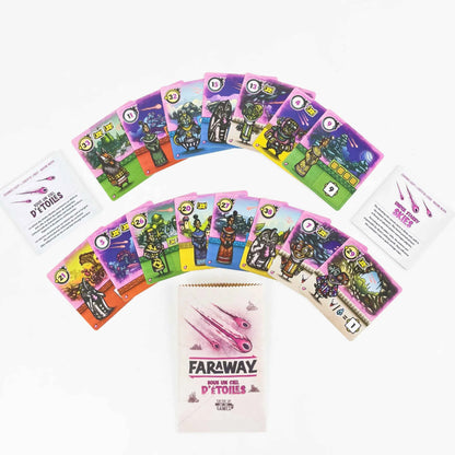 Faraway Board Game 2-6 Players Party Funny Table Game  Friends Entertainment Strategy Cards Game - PEOPLE FROM BELOM Expansion