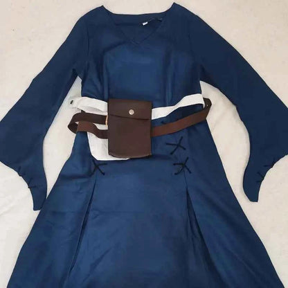 Marcille Cosplay Costume Anime Delicious Dungeon Full Set Women's Halloween Carnival Outfit for Comic Con