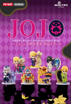 POP MART GONG JOJO's Bizarre Adventure Golden Wind Series Blind Box Mystery Box Toys Ornaments Figurines Desktop Model Dolls