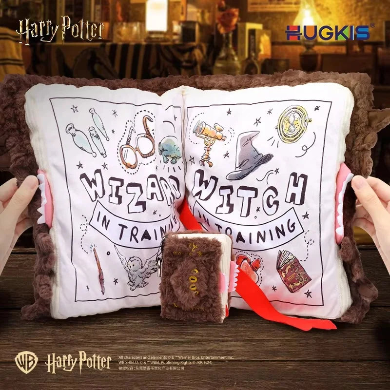 Hugkis Harry Potter Plush Toy Magic School Around The Monster Book Pendant Monster Book Pillow Fans Holiday Gifts