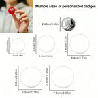 Movie Interview with the Vampire   Laser Badge Applicable For Backpack Clothes Hats Decor Creative Accessories