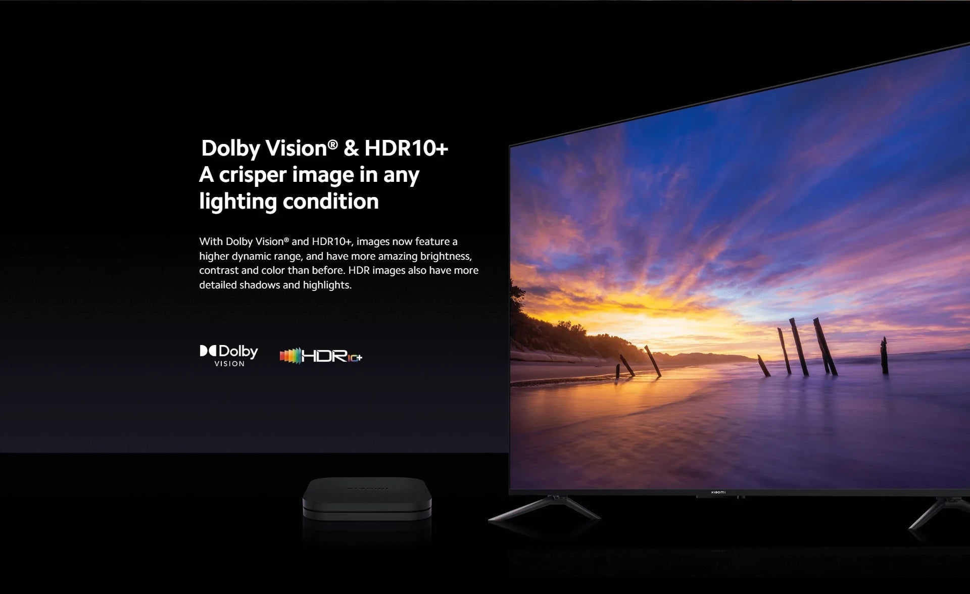 Xiaomi TV Box S 2nd Gen 4K Ultra HD Streaming Media Player Google TV Box WiFi Bluetooth 5.2 Dolby Vision HDR10+ TV Play Box SS69