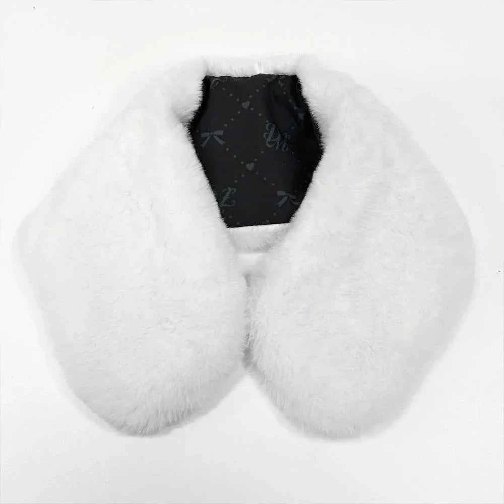 Japanese Sweet Winter Woolen Coat Lolita Style Cute Big Bow Fungus Edge Long Sleeve Slim Kawaii Girls Women Elegant Overcoat