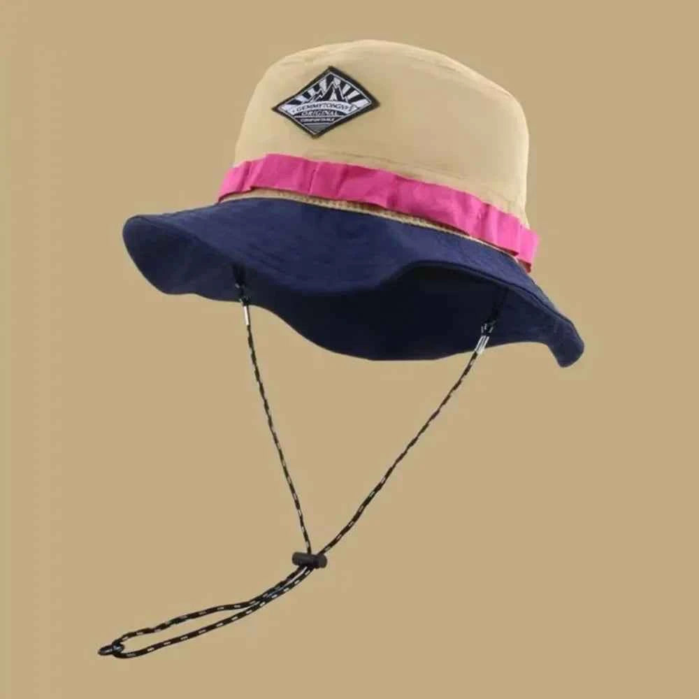 Leisure Vacation Fisherman Hat Japanese Quick-drying Basin Hat Packable Hat Summer Sun Hanging Bag Adjustable Visor Hat