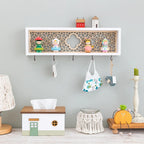 Fairytale Town Wooden Wall Hook Rack for Keys