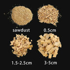 500g Apple Wood Pellets BBQ Flavoring Chips Kiln Dried Sawdus Specialty Wooden Chunks for Barbecue Smoker Grill Bacon Fish Meat