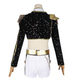 Anime Girl Group Cosplay Costume - Polyester Top and Pants Set