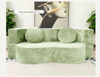 Living Room Sofas Vacuum Compression Sofa Pure Sponge Single Multifunctional Foldable Special Shaped Sofa Bed Furniture